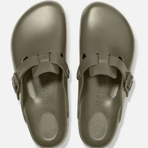 Birkenstock Green Mules with Contoured Footbed - NWOT
