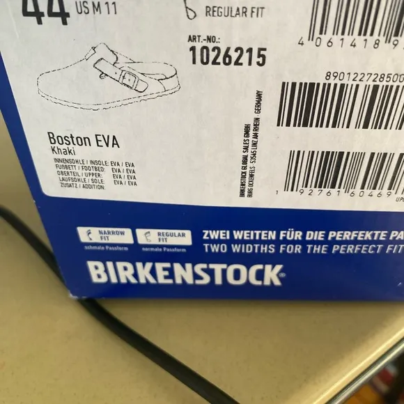 Birkenstock Green Mules with Contoured Footbed - NWOT