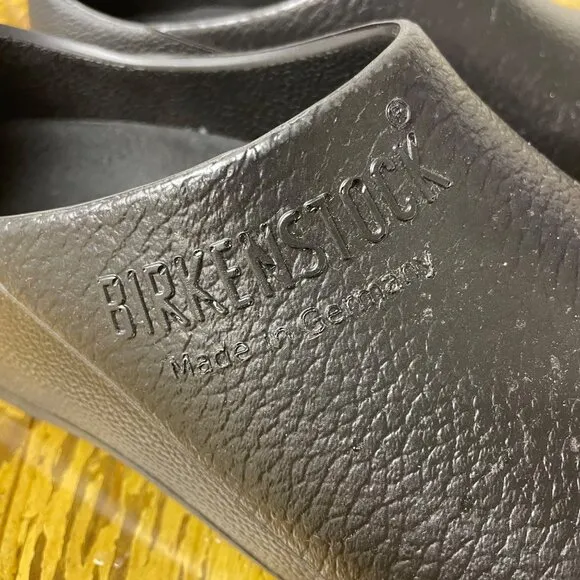 Birkenstock Profi Birki Clogs Regular Fit Black Sz 37 (EU) Professional Slip On