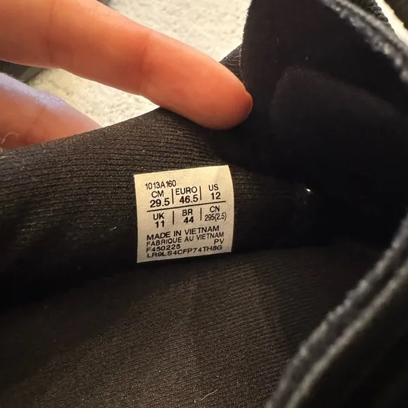 Black Athletic Shoes