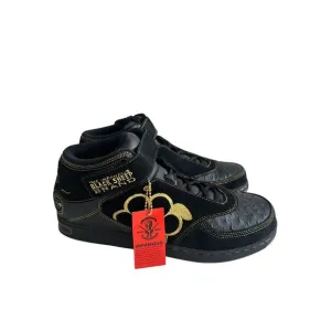 BLACK SHEEP BRAND Biggie High Top Black Skate Shoes Sneakers Sz 14 NEW w/o box