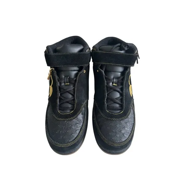 BLACK SHEEP BRAND Biggie High Top Black Skate Shoes Sneakers Sz 14 NEW w/o box