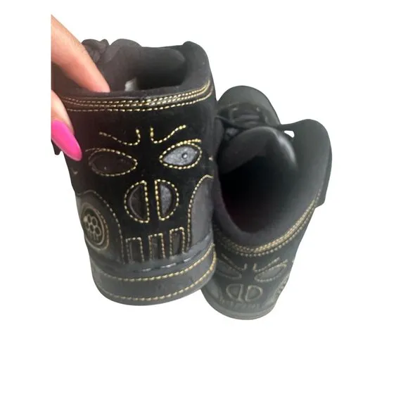 BLACK SHEEP BRAND Biggie High Top Black Skate Shoes Sneakers Sz 14 NEW w/o box