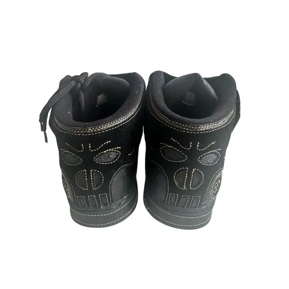 BLACK SHEEP BRAND Biggie High Top Black Skate Shoes Sneakers Sz 14 NEW w/o box