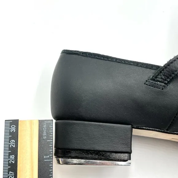 Bloch Big Girls 4 Tap Dance Shoes Tap-On Leather Mary Jane Strap Techno S0302L