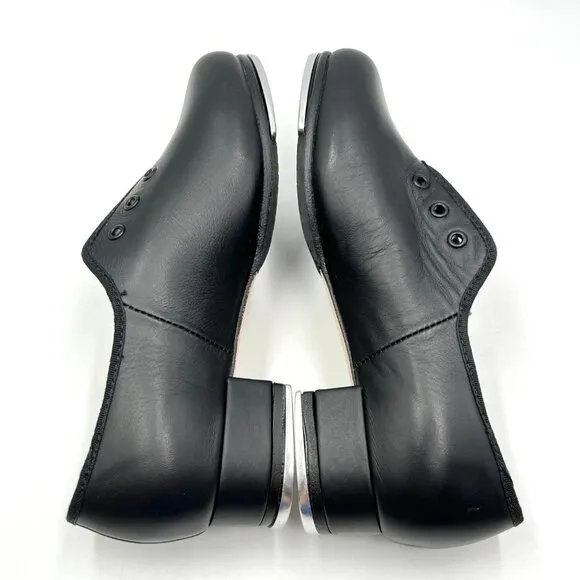 Bloch Girls Kids Boys Size 13.5 S0301G Black Leather S0301G Jazz Tap Dance Shoes