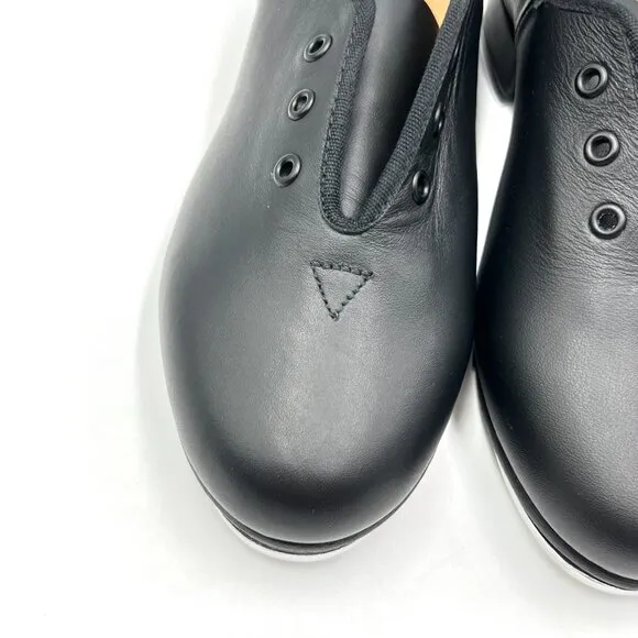 Bloch Girls Kids Boys Size 13.5 S0301G Black Leather S0301G Jazz Tap Dance Shoes