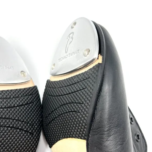 Bloch Girls Kids Boys Size 13.5 S0301G Black Leather S0301G Jazz Tap Dance Shoes