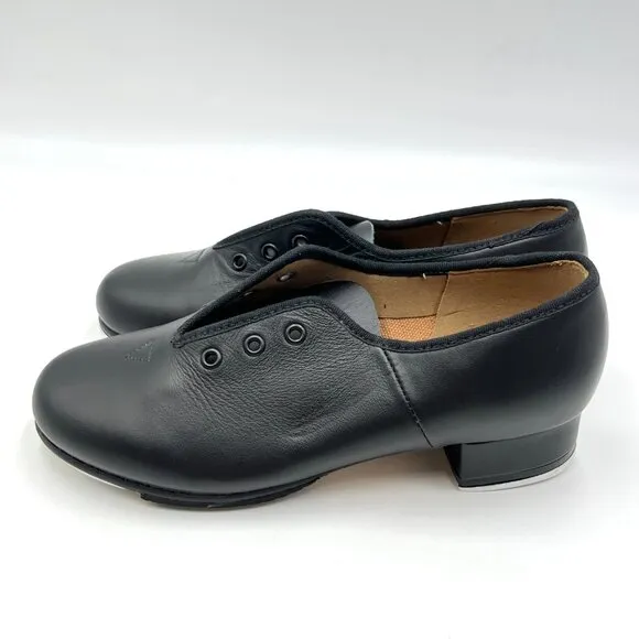 Bloch Girls Kids Boys Size 13.5 S0301G Black Leather S0301G Jazz Tap Dance Shoes