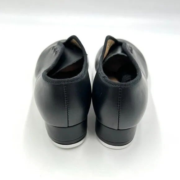 Bloch Girls Kids Boys Size 13.5 S0301G Black Leather S0301G Jazz Tap Dance Shoes