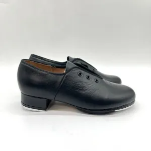 Bloch Girls Kids Size 13 Black Leather S0301G Jazz Tap Dance Shoes