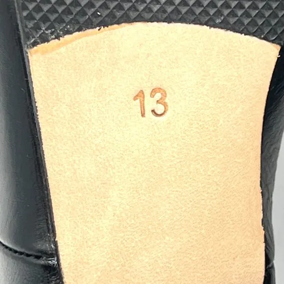 Bloch Girls Kids Size 13 Black Leather S0301G Jazz Tap Dance Shoes