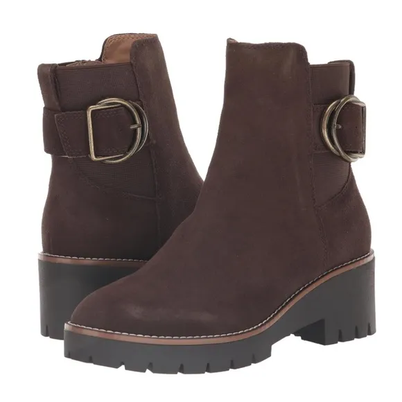 Blondo Dagger Waterproof‎ Nubuck LeatherBooties - Size 8.5 NWOB