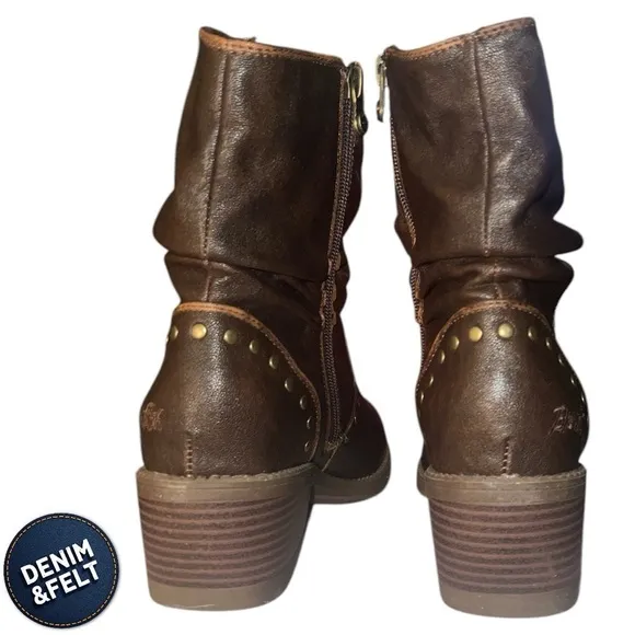Blowfish Malibu Women’s Rebel Western Slouch Bootie/Boot | NEW/NIB!!🤎🤠🤎🤠
