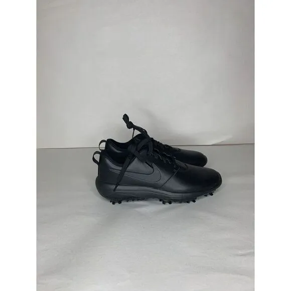 BNWOB Nike Roshe G Tour Golf Shoes Triple‎ Black AR5582-007 Women's Size 8 (A3)