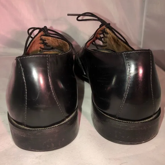 Bostonian Classics Black Leather Comfort Dress Shoes Size 10