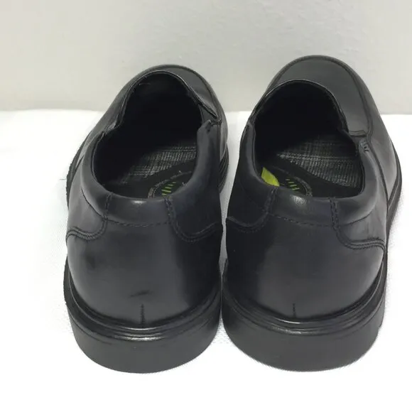 Bostonian Commonwealth Shoes Size 10.5 Black Loafer Flexlite Shock Absorbing