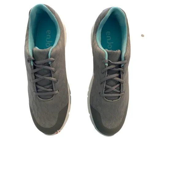 Brand New FootJoy Women's Grey/Turqouise Golf Shoes SZ 7.5