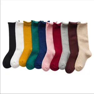 Brand New Set of 10 Knee High Socks Size 1-3 Years