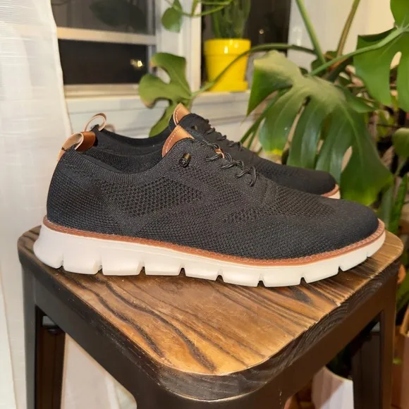 BREEZE Knit Oxford Shoes Casual Dress Sneakers Lightweight Comfort Size 45