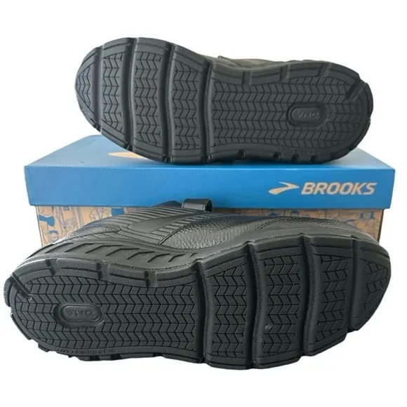 Brooks Addiction Walker V Strap 2 Shoes Black Women’s Size 11.5 Wide D