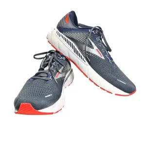 Brooks Adrenaline GTS 22 Running Shoes Gray Peacoat India Ink Grenadine Men 12
