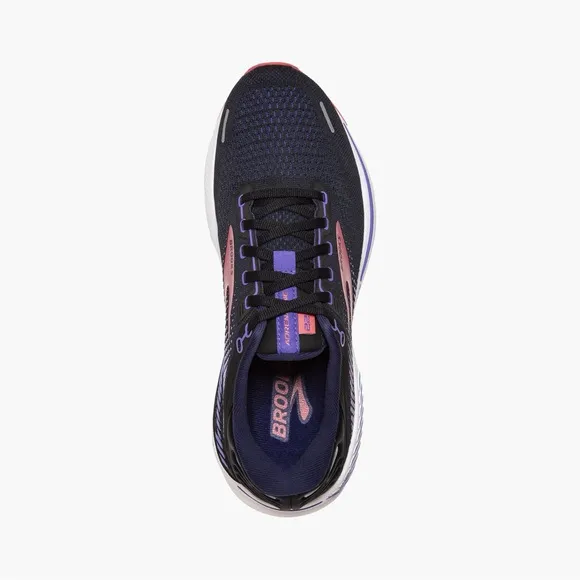 Brooks Adrenaline GTS 22 running shoes size 9.5 purple hiking walking tennis