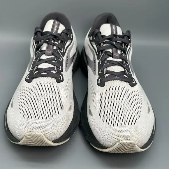 Brooks Adrenaline GTS 23 Men's 13 D Oyster Athletic Sneakers Lace-Up Low Top