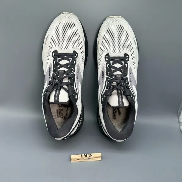 Brooks Adrenaline GTS 23 Men's 13 D Oyster Athletic Sneakers Lace-Up Low Top