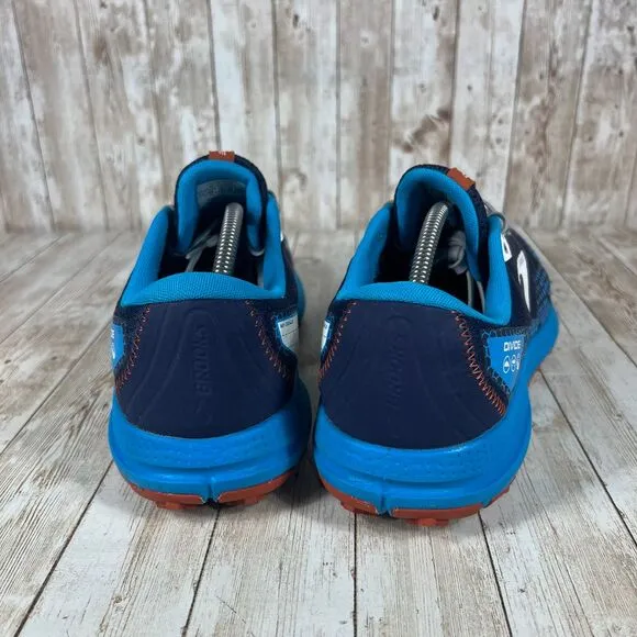 Brooks Divide Men's Trail Running‎ Shoes Blue Athletic Sneakers Size 11