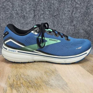 Brooks Ghost 15 Mens Size 12 Blue Ahtletic Low Top Running Shoes 1103931D462