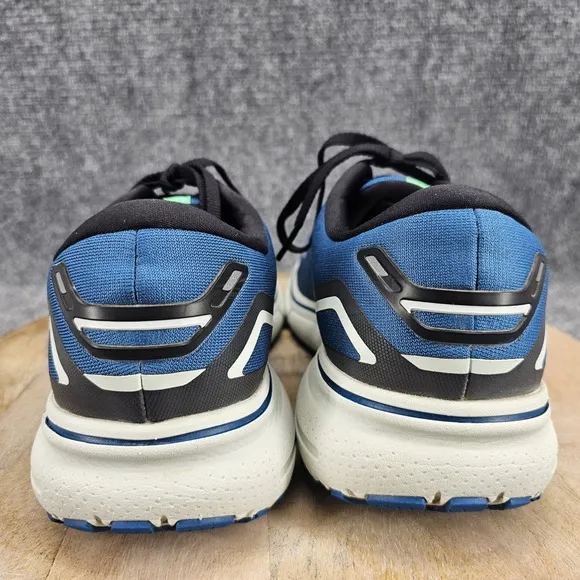 Brooks Ghost 15 Mens Size 12 Blue Ahtletic Low Top Running Shoes 1103931D462