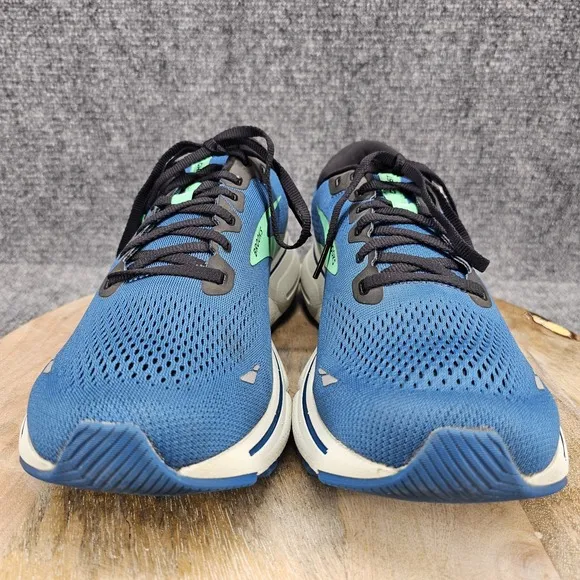 Brooks Ghost 15 Mens Size 12 Blue Ahtletic Low Top Running Shoes 1103931D462
