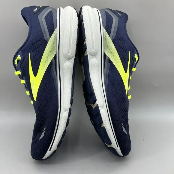 Brooks Ghost 15 Running Sneakers Men Size 13 EE Blue Green Comfort Low Top Shoes