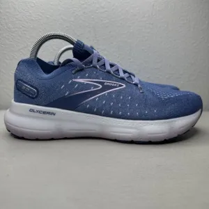 Brooks Glycerin 20 Stealthfit Blue Running Shoes