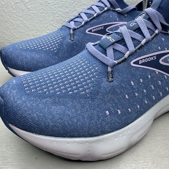 Brooks Glycerin 20 Stealthfit Blue Running Shoes
