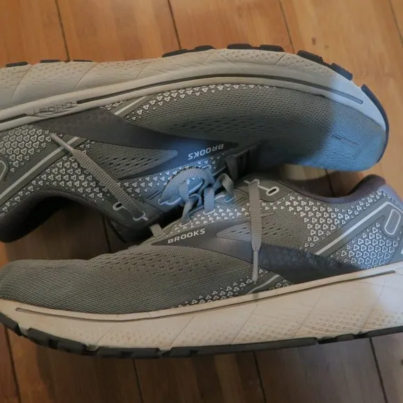 Brooks Men's Ghost 14 Gray Running Shoes Size 11 D Standard Width 1103691D067