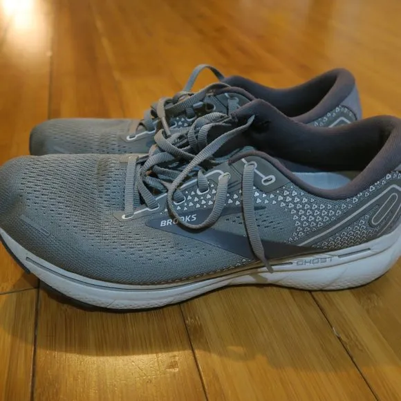 Brooks Men's Ghost 14 Gray Running Shoes Size 11 D Standard Width 1103691D067