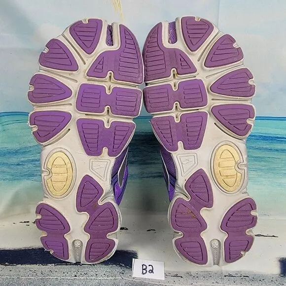 Brooks Pure Flow Purple Silver Running Shoes. Women's 7.5