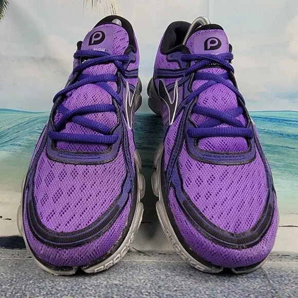 Brooks Pure Flow Purple Silver Running Shoes. Women's 7.5