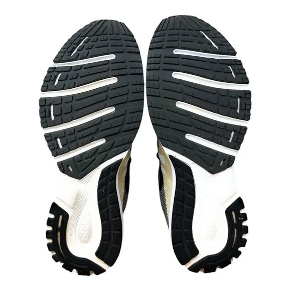 Brooks Revel Men's Sneaker Sz 11.5 Black White Knit Athletic Running 1102601D155