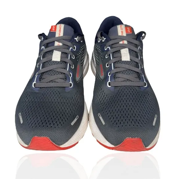 Brooks Shoes Mens Size 8.5 2E Wide Adrenaline GTS 22 Running Athletic Sneakers