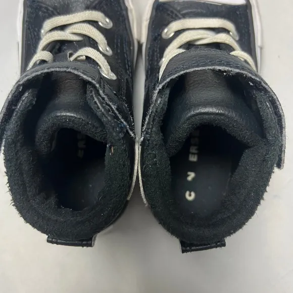 Bundle of Converse All Star High Top Sneakers Canvas Leather Shoes Bundle Size 7