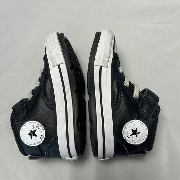 Bundle of Converse All Star High Top Sneakers Canvas Leather Shoes Bundle Size 7