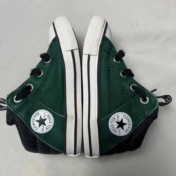 Bundle of Converse All Star High Top Sneakers Canvas Leather Shoes Bundle Size 7