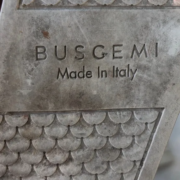 Buscemi Womens White Low Top Round Toe Lace Up Sneaker Shoes Size EU 38