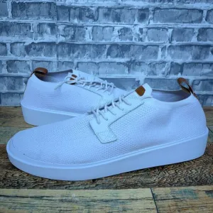 BYLT Lido Knit Shoes Sneakers Low Top Lace Up Comfort‎ White Mens Size 14 New