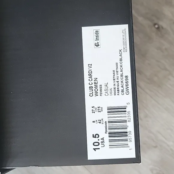 Cardi B X Reebok- Core Black / Core Black / Core Black