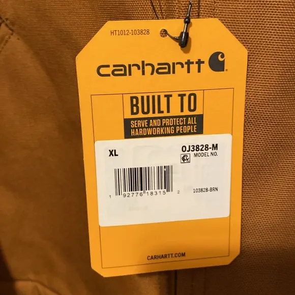 Carhartt Relaxed Fit Duck Blanket Lined Detroit Jacket Chore Coat New Mens