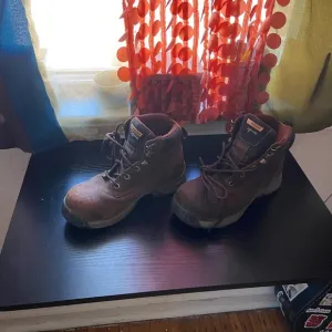 Carolina Lytning carbon toe waterproof brown leather work boots